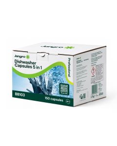 Jangro Professional Dishwasher 5-in-1 Capsules