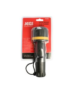 Rubber Flashlight LED, Large