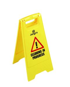 Wet Floor Sign - Caution Wet Floor/Cleaning in Progress