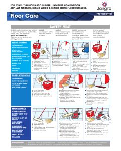 Floor Care Wall Chart (A3)