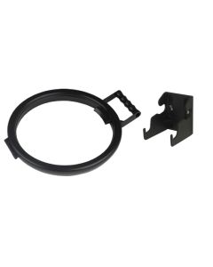 Waste Sack Carrier and Bracket Black