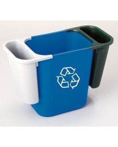 Waste Basket for Deskside Bin Black