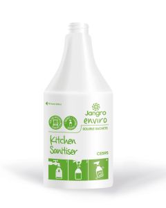 Jangro Professional Kitchen Sanitiser - Sachets - Empty Bottle