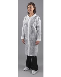 Visitors Coat, Non Woven Velcro, Extra Large