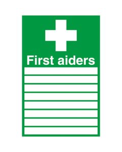 First Aiders (with spaces) and symbol 300x200 S/A