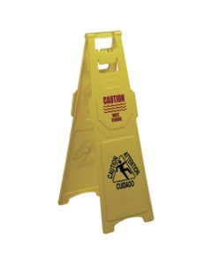 A frame High Profile Safety Sign - Caution Wet Floor