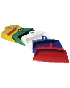 Closed Lightweight Dustpan Red