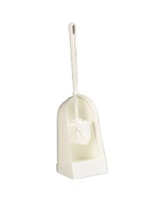 Toilet Brush & Holder, Semi-closed