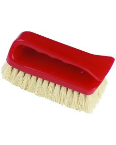 Upholstery/Carpet Plastic Brush, 6" Red