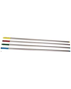 Hygiene Aluminium handle 1360mm Red