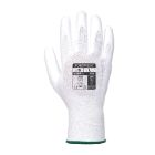 PU Palm Gloves - 7 / S - White