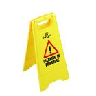 Wet Floor Sign - Caution Wet Floor/Cleaning in Progress