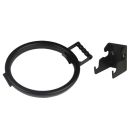 Waste Sack Carrier and Bracket Black
