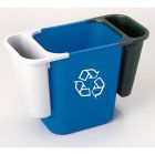 Waste Basket for Deskside Bin Black