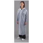 Visitors Coat, White Polythene, Medium