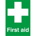 First Aid with symbol 150x125 S/A