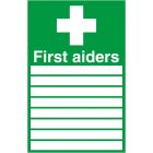 First Aiders (with spaces) and symbol 300x200 S/A