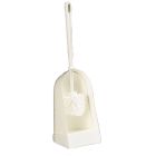 Toilet Brush & Holder, Semi-closed