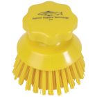 Hygiene Round Hand Scrubbing Brush Yellow